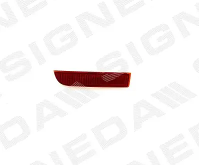 Відбивач у задній бампер SIGNEDA ZTY1691L