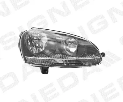 Передняя фара SIGNEDA ZVW1171DR