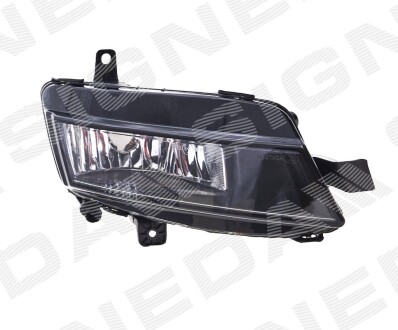 Фара противотуманная vw golf vii, 12 - 17 SIGNEDA ZVW2027(K)R