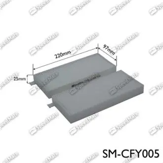Фильтр салона (выр-во speedmate, korea) SK SPEEDMATE SM-CFY005