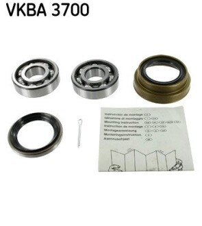 Комплект подшипника ступицы колеса SKF VKBA 3700