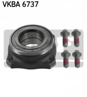 Комплект підшипника маточини колеса SKF VKBA 6737 (фото 1)