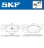 Комплект гальмівних колодок SKF VKBP 80151 (фото 6)