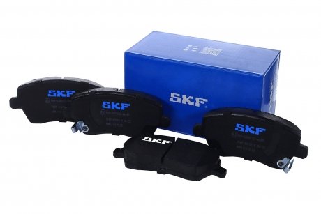 Гальмівні колодки дискові (комплект 4 шт) SKF VKBP 80182 A (фото 1)