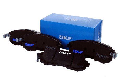 Колодки тормозные дисковые (комплект 4 шт) SKF VKBP 80197 A