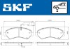 Колодки тормозные дисковые (комплект 4 шт) SKF VKBP 80210 E (фото 2)