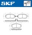 Комплект тормозных колодок SKF VKBP 80456 A (фото 2)