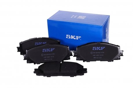 Колодки тормозные дисковые (комплект 4 шт) SKF VKBP 80529