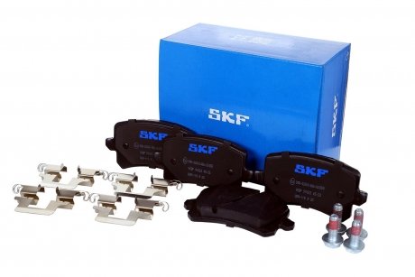 Колодки тормозные дисковые (комплект 4 шт) SKF VKBP 90023