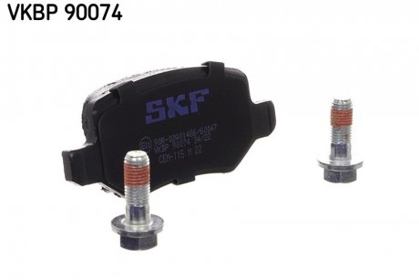 Колодки тормозные дисковые (комплект 4 шт) SKF VKBP 90074 (фото 1)