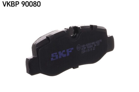 Колодки тормозные дисковые (комплект 4 шт) SKF VKBP 90080