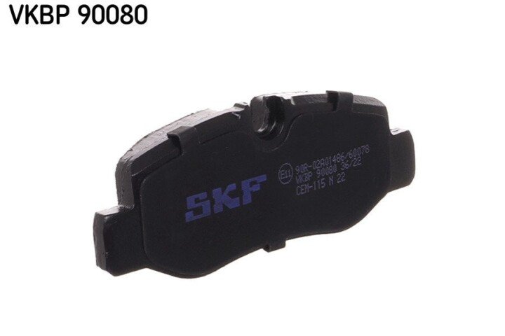 Колодки тормозные дисковые (комплект 4 шт) SKF VKBP 90080 (фото 1)