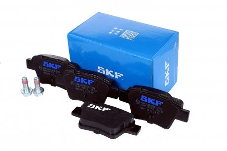 Гальмівні колодки дискові (комплект 4 шт) SKF VKBP 90172 (фото 1)