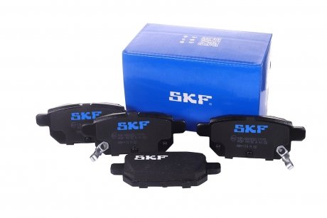 Колодки гальмівні дискові (комплект 4 шт) SKF VKBP 90192 A
