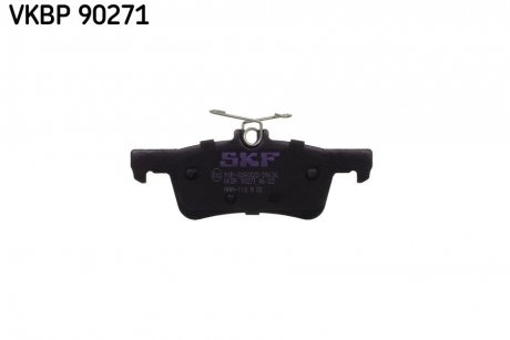 Колодки тормозные дисковые (комплект 4 шт) SKF VKBP 90271 (фото 1)