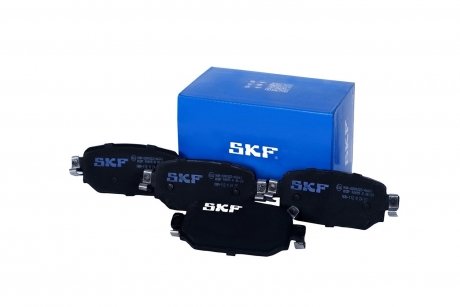 Колодки гальмівні дискові (комплект 4 шт) SKF VKBP 90499 A (фото 1)