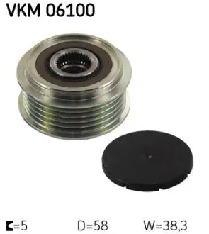 Шкив генератора SKF VKM06100