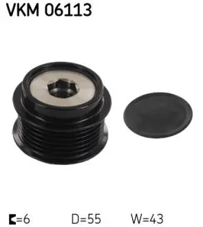 Механізм вільного ходу генератора SKF VKM 06113