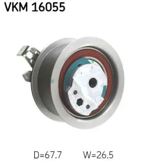 Ролик модуля натяжителя ремня SKF VKM 16055