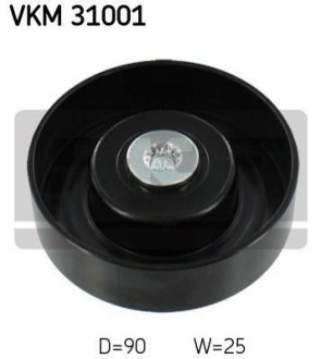 Паразитний/провідний ролик, полікліновий ремень SKF VKM 31001