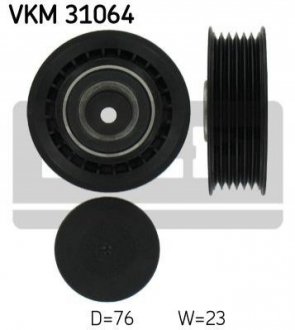 Натяжний ролик, полікліновий ремень SKF VKM 31064