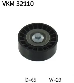 Паразитный / ведущий ролик, поликлиновой ремень SKF VKM 32110