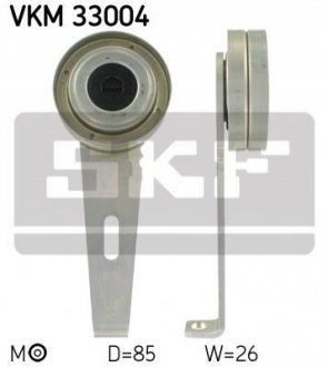 Ролик поліклінового ременя натяжний 1.9D ci Fiat Scudo 95-07 SKF VKM33004