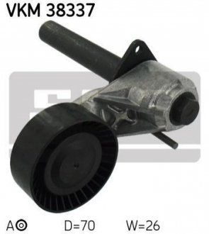 Натяжний ролик, полікліновий ремінь SKF VKM 38337