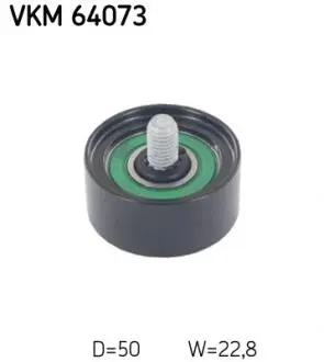Паразитный / ведущий ролик, поликлиновой ремень SKF VKM 64073