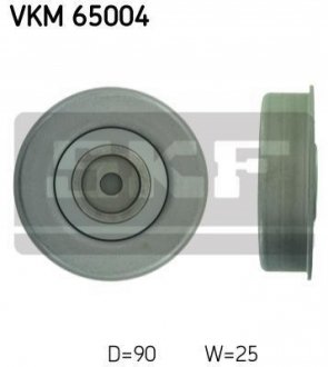 Натяжний ролик, полікліновий ремінь SKF VKM 65004 (фото 1)