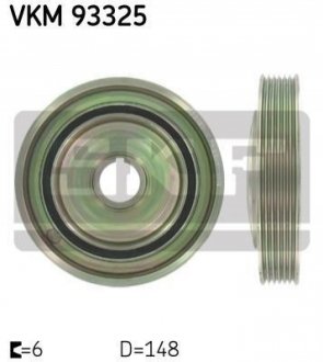 Ремінний шків, колінчастий вал SKF VKM 93325 (фото 1)