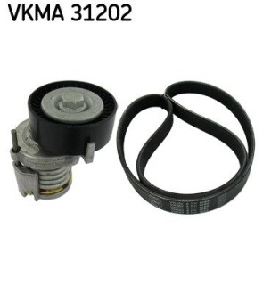 Роликовый модуль натяжителя ремня (ролик, ремень) SKF VKMA 31202