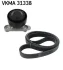 поликлиновой ременный комплект VKMA 31338