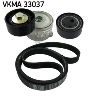 Роликовый модуль натяжителя ремня (ролик, ремень) SKF VKMA 33037