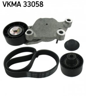 Поликлиновой ременный комплект SKF VKMA 33058 (фото 1)