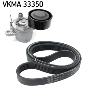 Роликовый модуль натяжителя ремня (ролик, ремень) SKF VKMA 33350