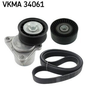 Поликлиновый ременный комплект SKF VKMA 34061