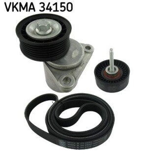 Поликлиновый ременный комплект SKF VKMA 34150