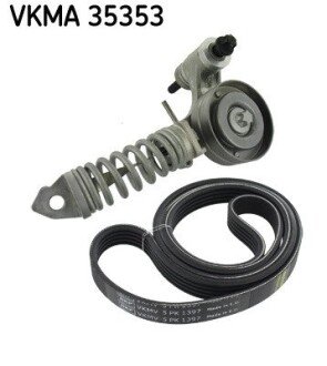 Комплект доріжкового ременя SKF VKMA 35353