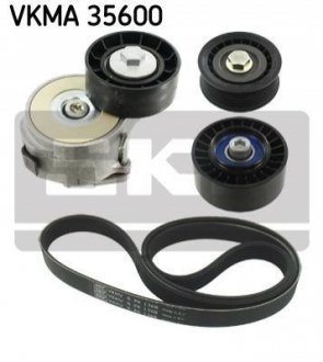 Поликлиновой ременный комплект SKF VKMA 35600