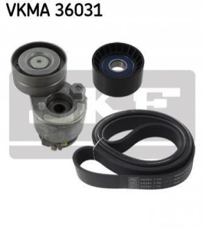Поликлиновой ременный комплект SKF VKMA 36031