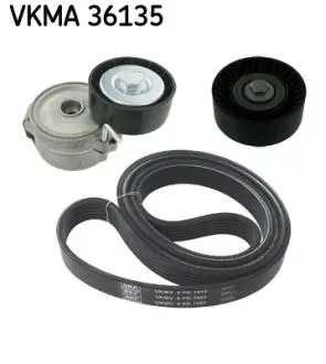 Роликовый модуль натяжителя ремня (ролик, ремень) SKF VKMA 36135