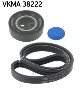 Комплект поликлиновый (ремень+ролики) SKF VKMA 38222