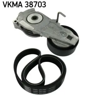 Поликлиновой ременный комплект SKF VKMA38703 (фото 1)
