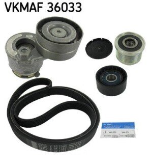 Поликлиновый ременный комплект SKF VKMAF 36033