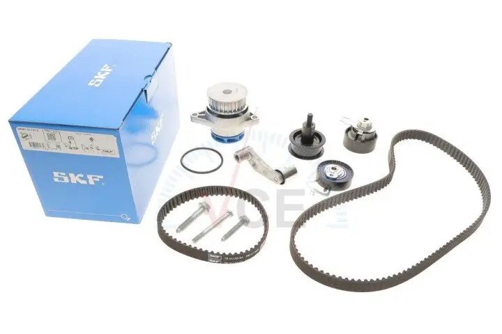 Водяной насос + комплект зубчатого ремня SKF VKMC 01121-2 (фото 1)