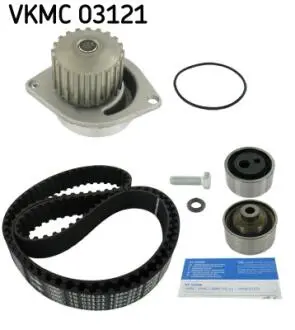 Насос воды + комплект ремня зубчатого SKF VKMC03121
