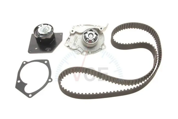 Фото 1 - Водяной насос + комплект зубчатого ремня SKF VKMC 06008 Водяной насос + комплект зубчатого ремня SKF VKMC 06008 (фото 1)