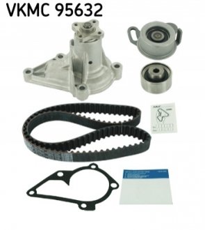 Водяний насос + комплект зубчастого ременя SKF VKMC 95632 (фото 1)