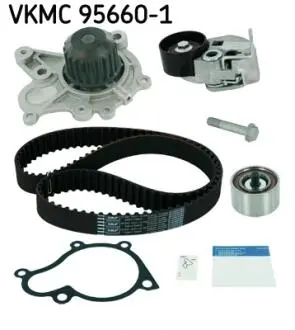 Комплект грм, ремень+ролик+насос SKF VKMC95660-1